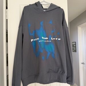 Aelferic Eden Pray the Lord Gray Hoodie